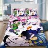 Мультяшный футбольный пододеяльник Hunter X Hunter наволочка постельное белье декор спальни для взрослых мальчиков девочек односпальный двуспальный размер