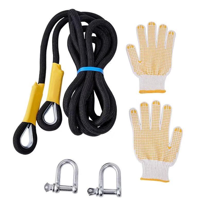 Heavy-Duty Outdoor Vehicle Recovery Tow Rope