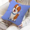 Милая подушка для собаки Аниме подушка Подушка для головы дивана-кровати Наволочка Чехол для подушки 45x45 см Мода