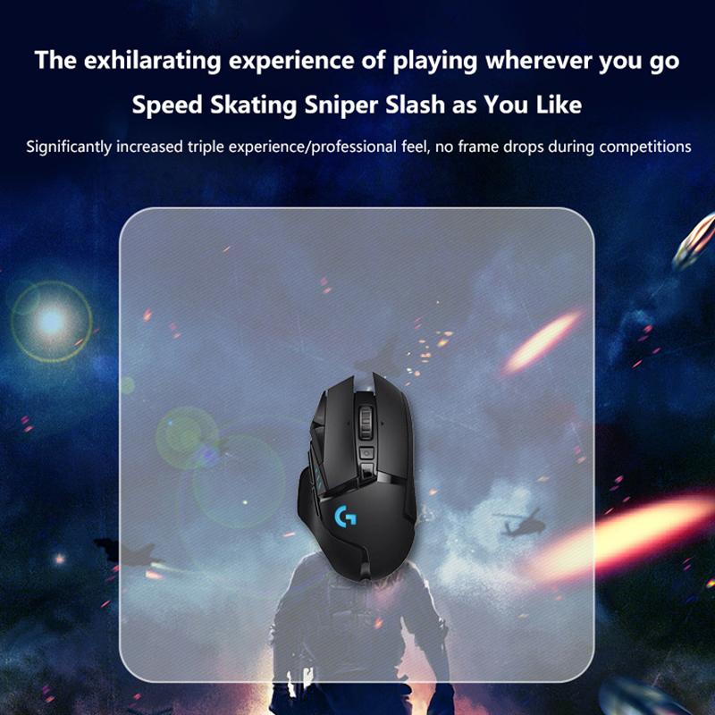 Transparent Glass Gaming Optical Mouse Pad E-Sport Fps Gamer Accessories Professional Mouse Mat Mousepad For Laptop Pc Computer