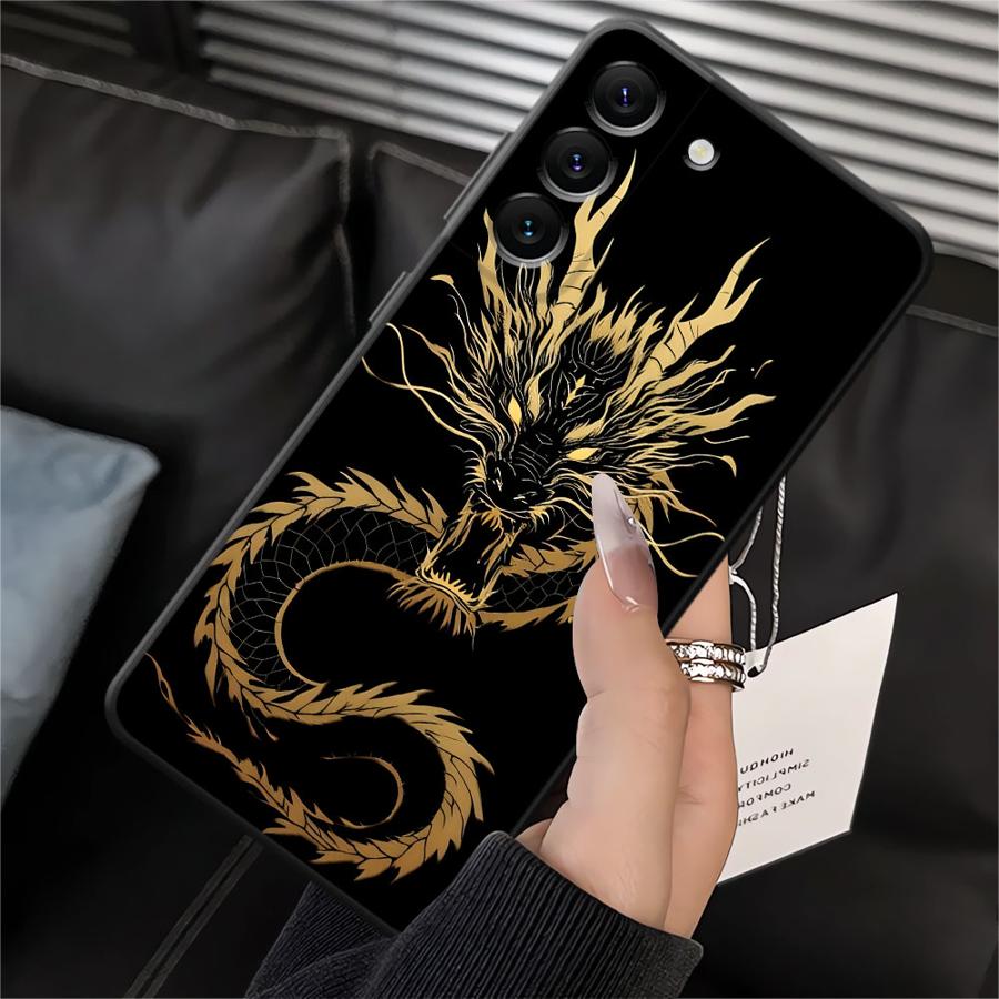 Крутой чехол с драконом для Samsung Galaxy A15 A12 A06 A17 A50 A16 A40 A70 A05 A04 A13 A20 Funda Чехол для телефона