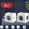 European Standard USB Rubik's Cube Socket Converter CE German Standard Household Compact Multifunctional Expansion Socket
