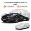Чехол для автомобиля Porsche Macan: Защита от солнца, Водонепроницаемый, Теплоизолирующий, Всесезонный, Ткань Оксфорд