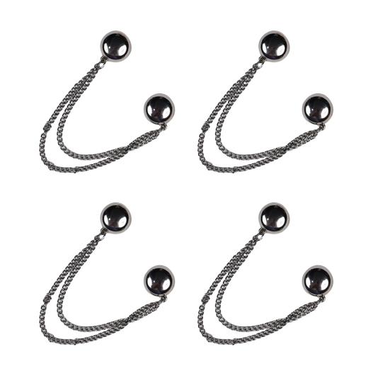 4/8/12 шт. Магнитные зажимы для одежды, пуговицы для штанин, регулируемые зажимы для штанин, булавки, быстрые застежки для рубашки