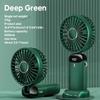 Hot Selling Handheld Mini Fan, Foldable, Portable Neck Hanging Fan, 5-speed USB Charging Fan with Phone Holder and Display Scree