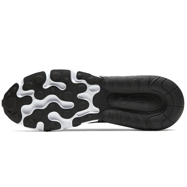 Nike Air Max 270 Текстиль, Синтетическая кожа Амортизация Устойчивость к истиранию Низкие Повседневные Беговые кроссовки Мужские Черный CI3866-004