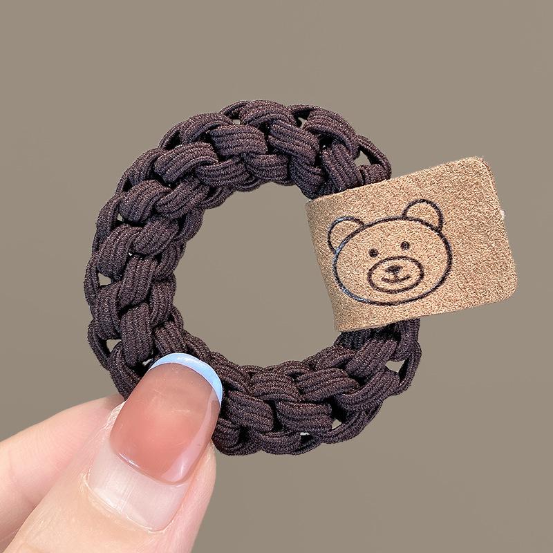 Handmade High Elastic Thick Hair Band with Japanese and Korean Style for Girls