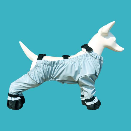 Ботинки для собак, леггинсы, водонепроницаемые ботинки на подтяжках, нескользящие, защита для лап собак, грязезащитные, для собак, снега, дождя, штаны, обувь для прогулок на свежем воздухе, бега, походов