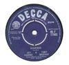 7inch Record JET HARRIS & TONY MEEHAN - Diamonds 45F11563 Decca 1963 UK Rock Used