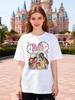 Disney Princess Crowns Cute T-Shirt Unisex#2