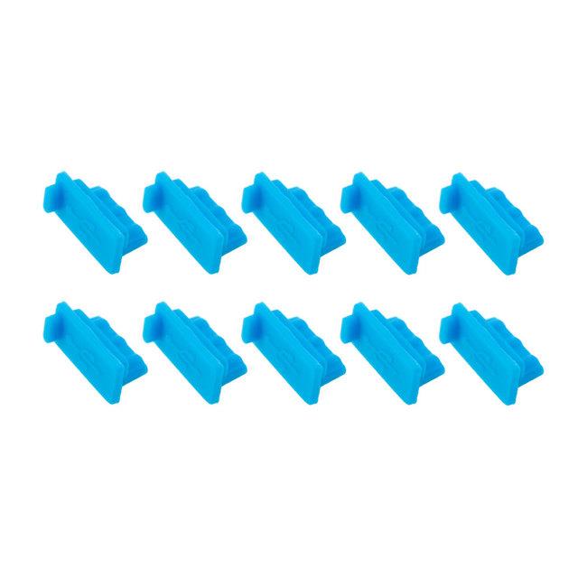 JCD 10PCS Silicone USB Dust Plug Charger Port Cover Female Jack Interface Dustproof Cap Universal Tablet PC Notebook Laptop2