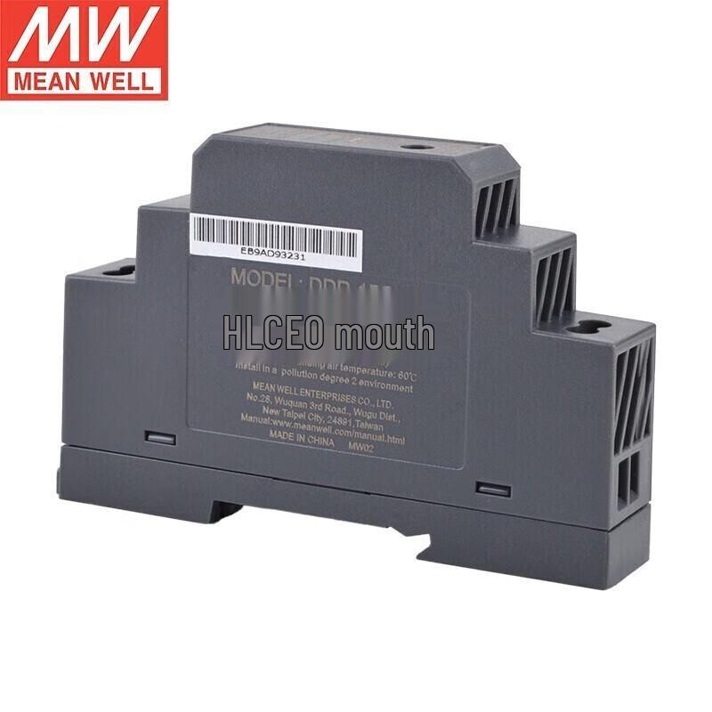 MEANWELL DDR-15G-24 Ультратонкий DC-DC преобразователь на DIN-рейку