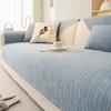 Living Room Sofas Non-slip Solid Color Chenille Sofa Cushion Couch Covers Mat Slipcover Funda Sofa Mats
