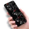 Силиконовый чехол для телефона с рисунком волка для Xiaomi Redmi Note 11 10 9 8 Pro 11T 10T 10S 9S 8T 9 9A 9C 9T, черный мягкий чехол