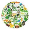 50 Pieces of St. Pa’s Day 2 Graffiti Stickers Suitcase Guitar Notebook Decoration Stickers Waterproof Creative Cartoon Stickers