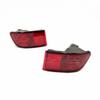 Car Rear Bumper Reflector Fog Light Cover For Toyota Land Cruiser Prado 120 2002-2009/4Runner 2003-2005 Without Bulb Lamp