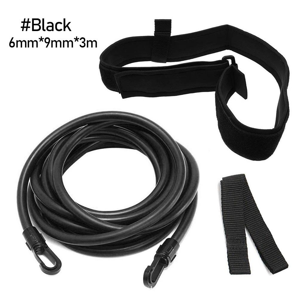 3m Adjustable Swim Training Elastic Belt safe Swimming Training Rope Swimming resistance strength training equipment