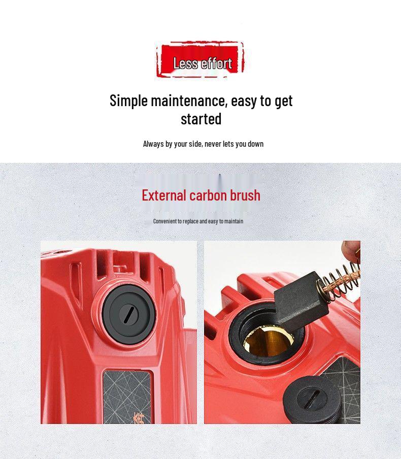 Dingjian High-Power Waterless Diamond Core Drill for Concrete and Engineering.