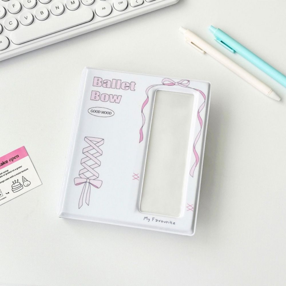 64 кармана держатель для фотоальбома милый мультфильм маленькая карточка коллекционная книга 4 непрерывных альбома письма