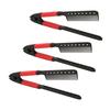 Rounded Teeth Hair Straightening Comb High Temperature Avoid Styling Hair Comb  For Unkempt Hair