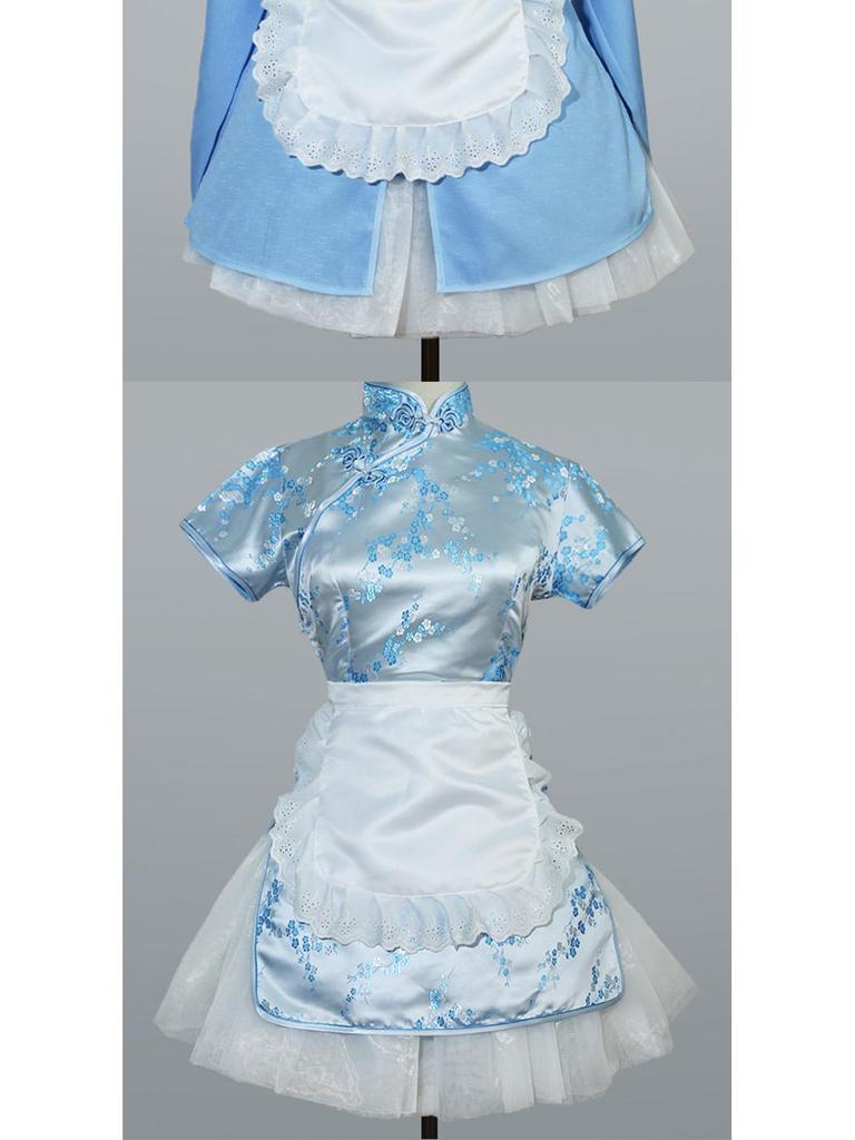 Original Lolita Maid Apron: Cute Soft Bib for Little Cooks