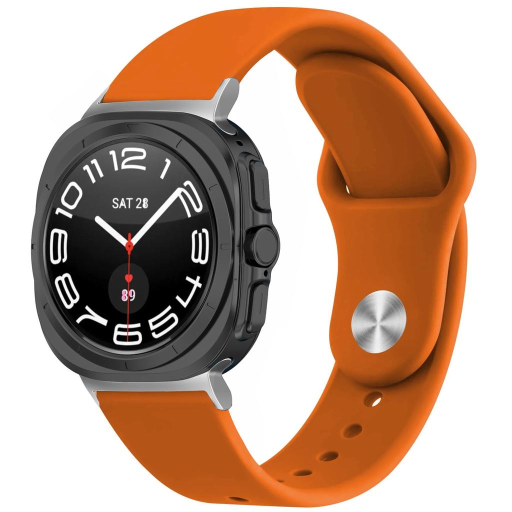 Спортивный силиконовый ремешок для Samsung Galaxy watch 7 ultra Ремешок 47 мм Аксессуары correa Браслет galaxy watch 7 FE 44 мм 40 мм 40 ремешок