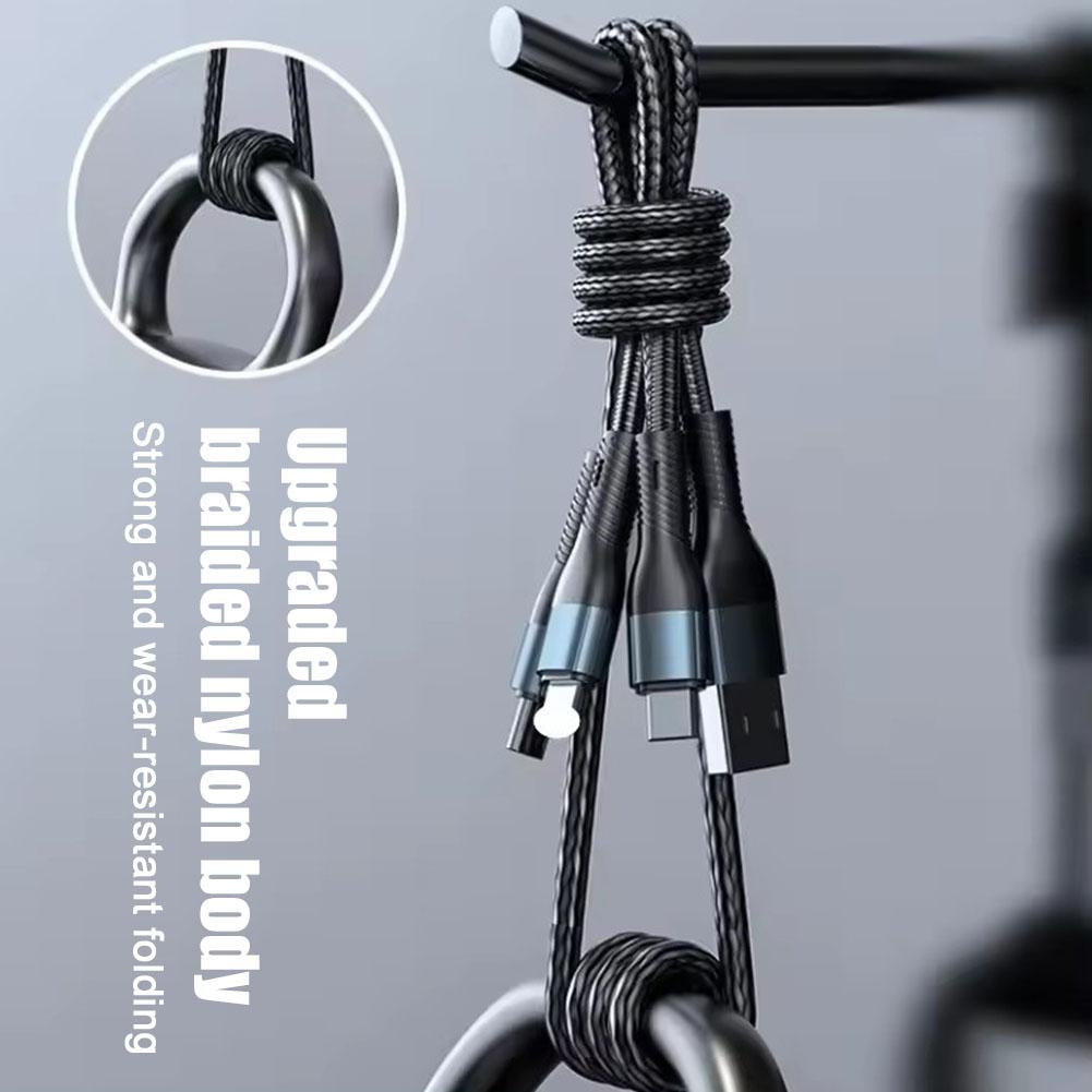 BUDI 3 в 1 PD зарядный кабель для Apple Type-c 14 CA для Samsung для iPhone Usb Y0S6