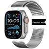 Оригинальный миланский стальной ремешок для Apple Watch Ultra2, iWatch10