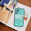 Голубой чехол для телефона Tiffany's для Xiaomi 11 12 Redmi Note 11 5G 8T 9A 9 10T Note 8 9 12S Ультратонкий, Ударопрочный, Черный