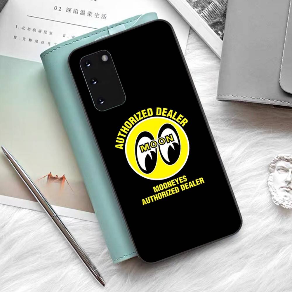 Чехол для телефона с принтом Mooneyes для Samsung S 24 Fe 25 Ultra Plus 20 Lite 21 30 23 24 22 Ultra 5G Fundas
