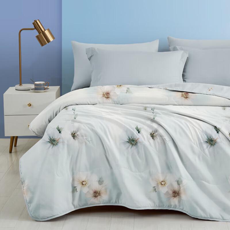 Luolai Qinglan Blossom All-Cotton Summer Quilt
