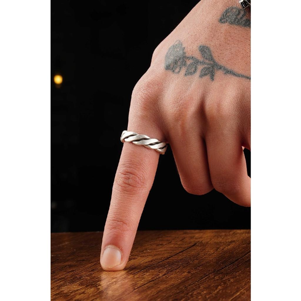 Регулируемое мужское кольцо новой спиральной модели