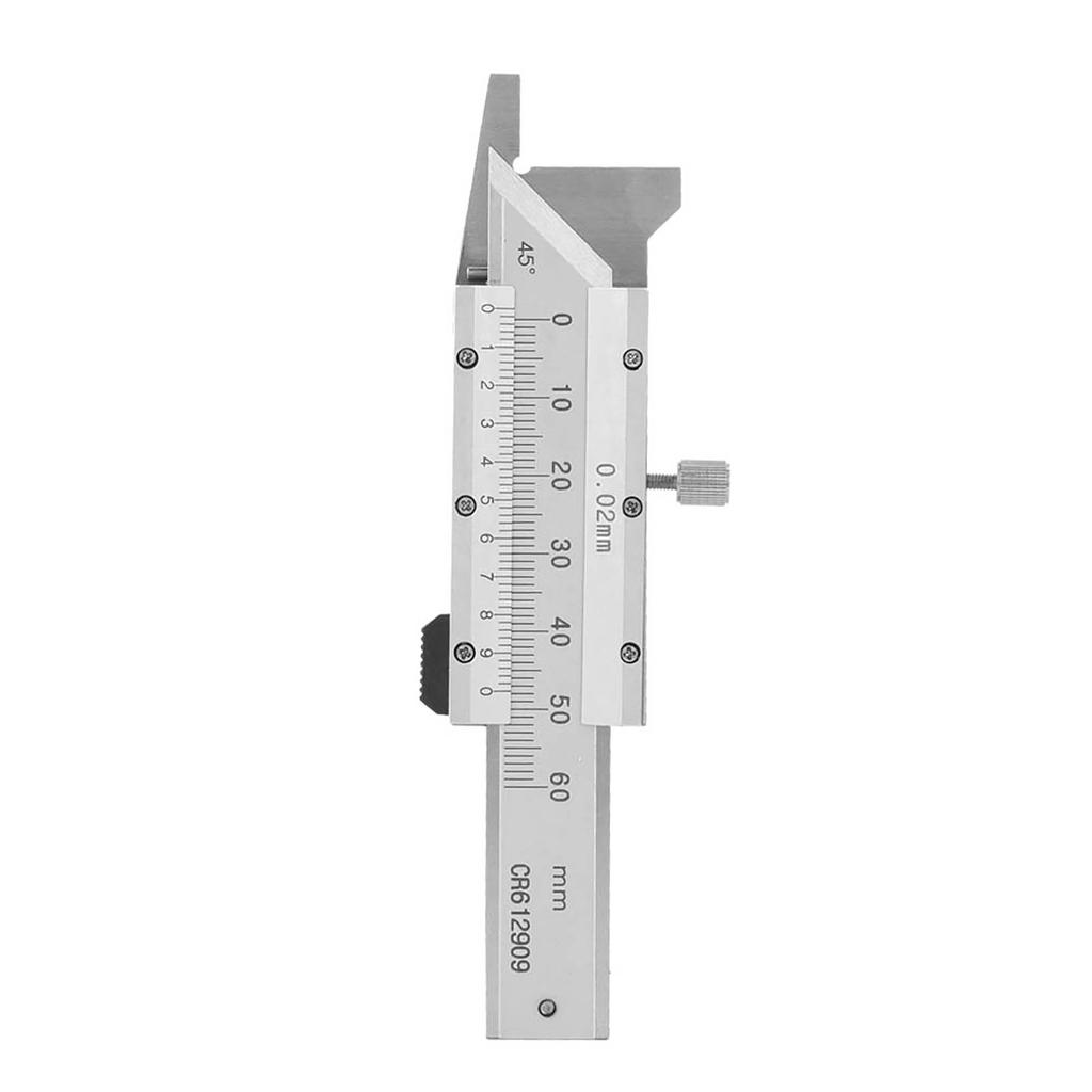 Chamfer Gage Chamfering Ruler Chamfered Vernier Caliper Stainless Steel Caliper 0 50mm