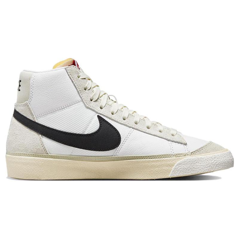 Nike Кроссовки Blazer Mid 77 Pro Club White Black Light Bone Summit White Обувь для скейтборда DQ7673-100
