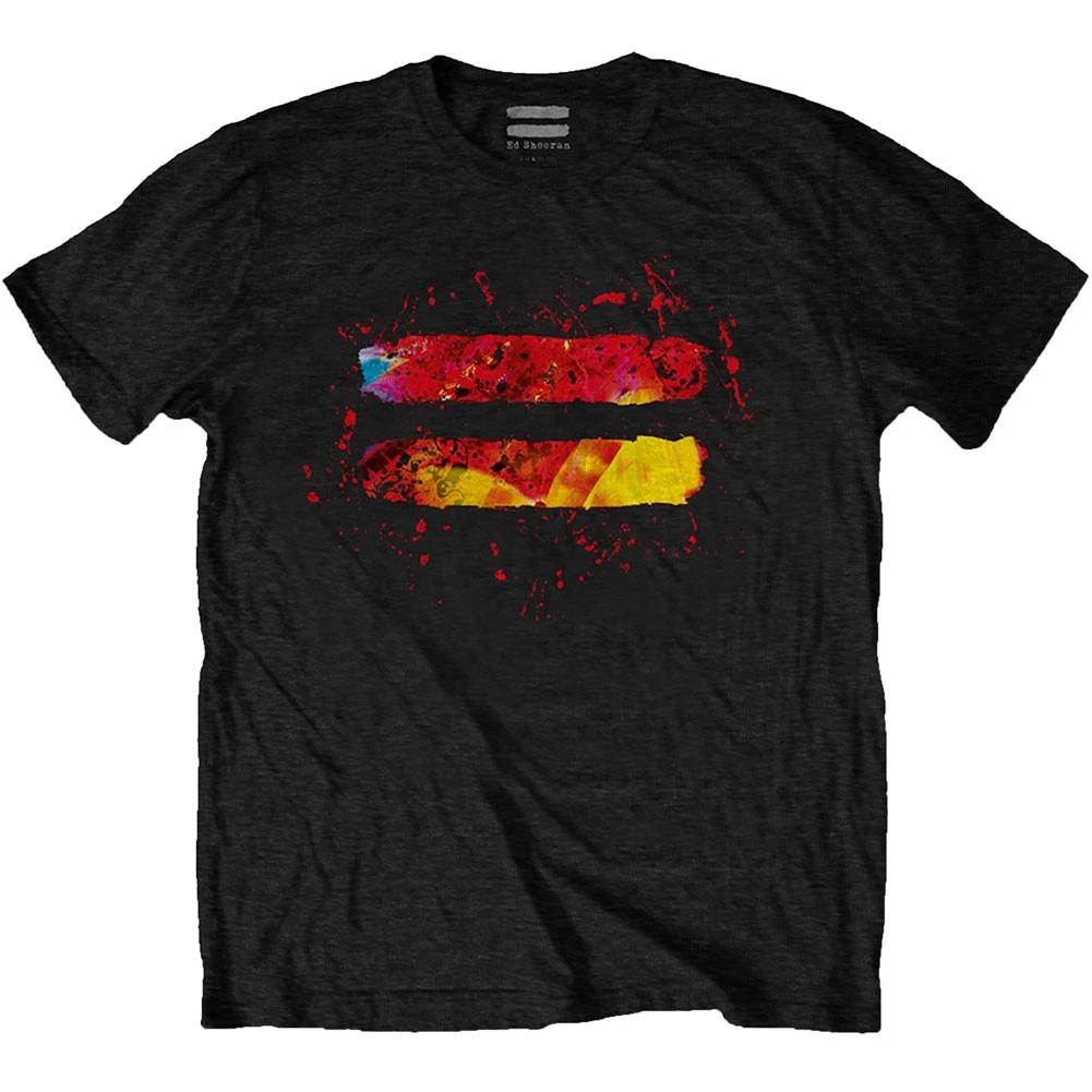 Men's Ed Sheeran Equals Slim Fit T-shirt Large Black