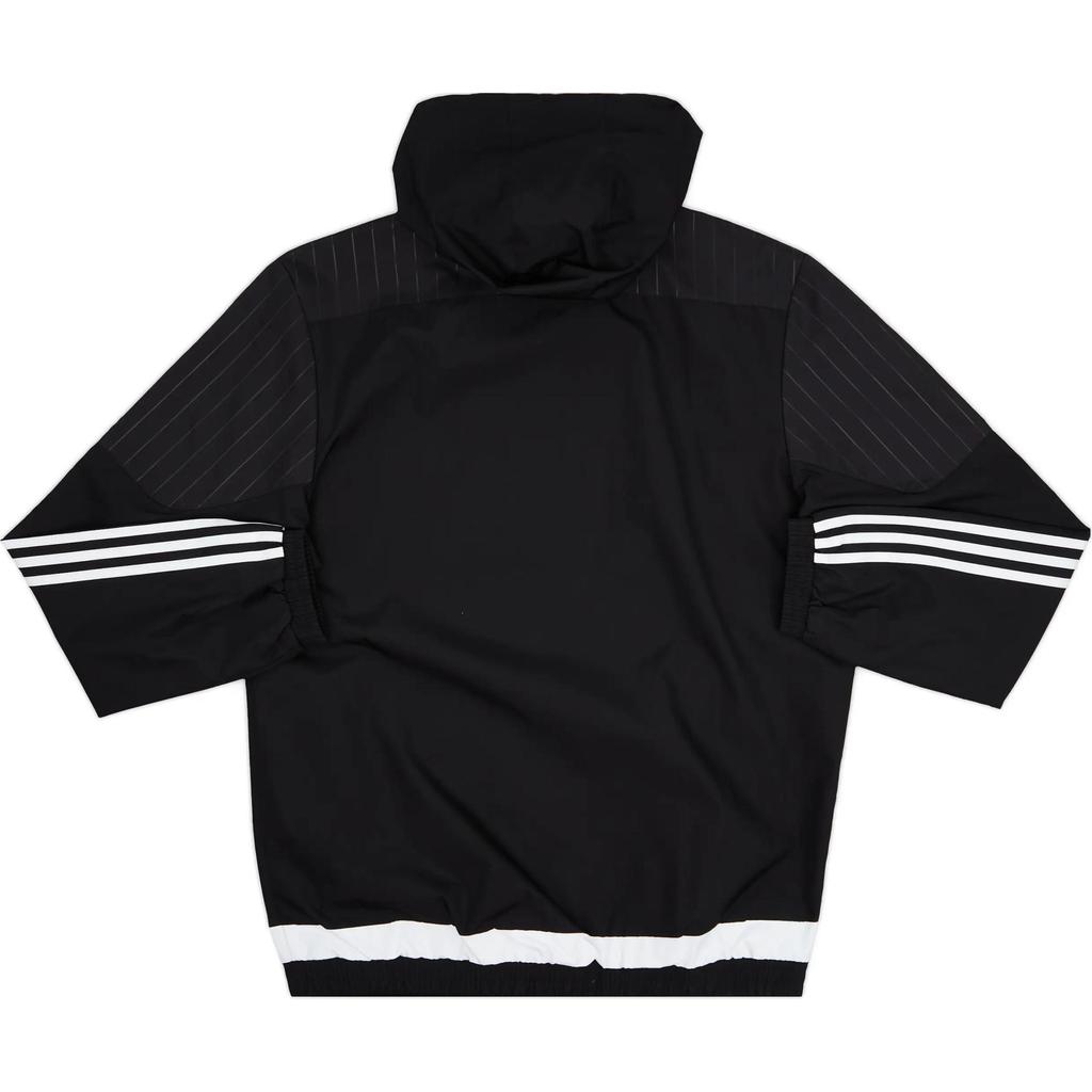 Adidas 2015-16 Wales All-Weather Comfortable Casual Sports Football Shirt Men Tops Black M64041