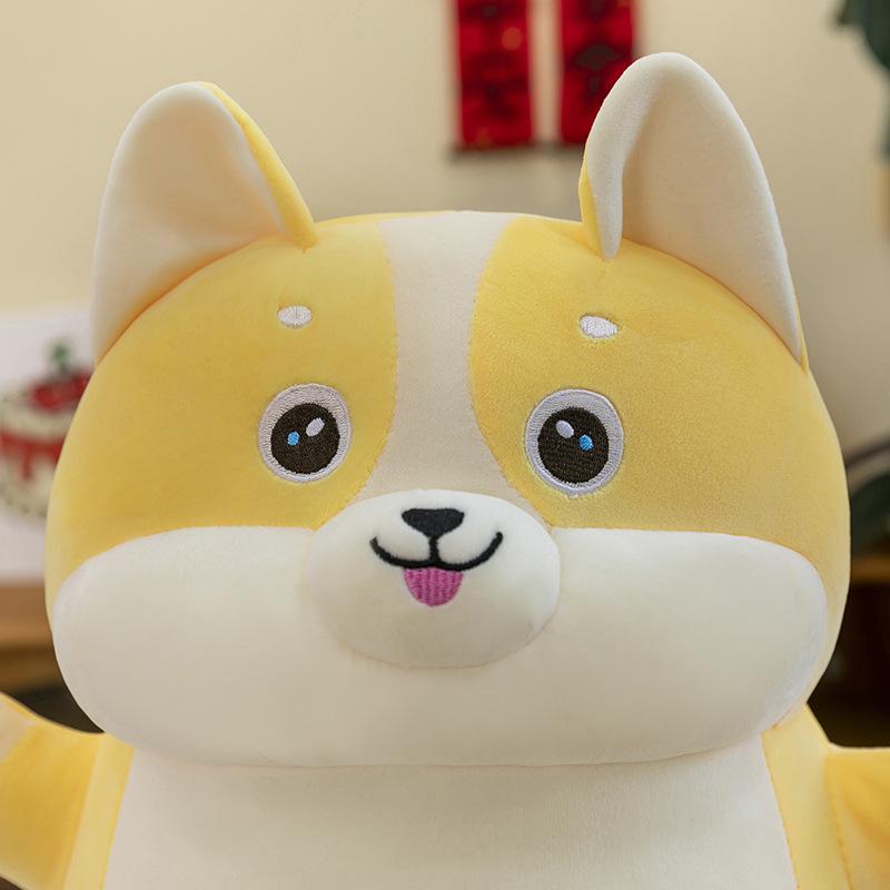 Sub butt corgi plush toy girls sleeping throw pillow baby side sleeping pillow sofa cushion