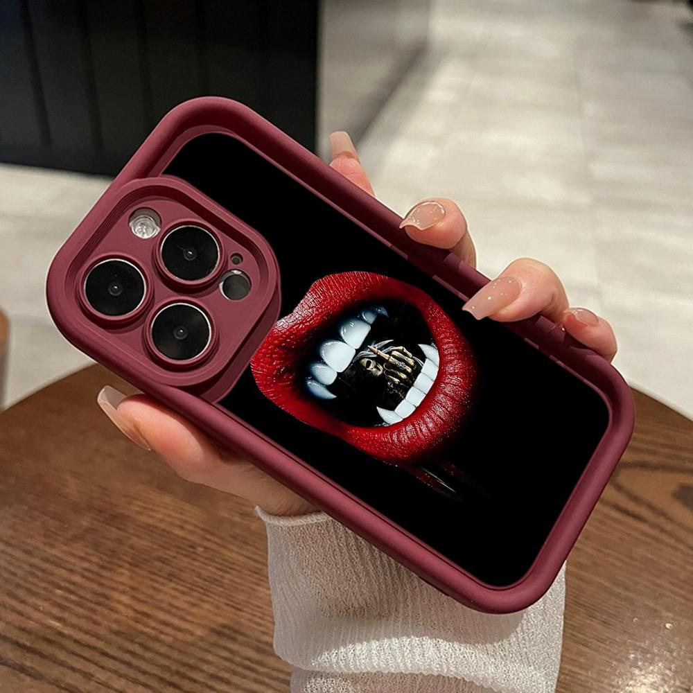 LZ19 Lips kiss art силиконовый чехол для телефона Xiaomi 11 Lite 5G 14T Redmi 14C 13C A3 Note 12 11 9 10 13 Pro Plus противоударный задний чехол