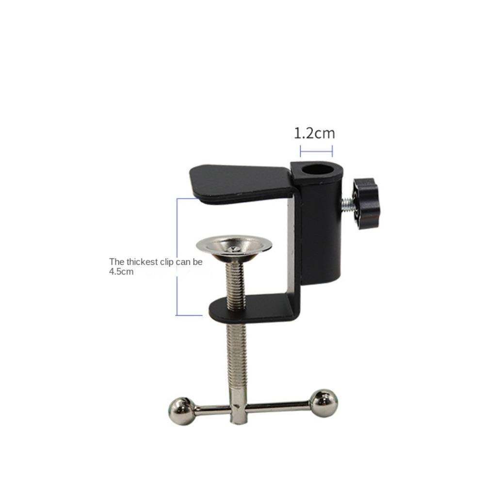 Черный Белый Кронштейн Зажим Пластиковый Держатель Планшета Высококачественная Стойка для Микрофона Световые Аксессуары