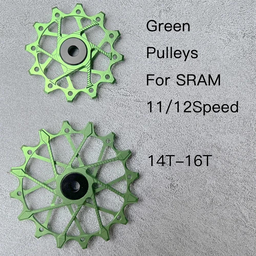 Mtb Road Rear Derailleur Cage Pulley Wheels for SRAM T-type Transmission Eagle Derailleur Oversized Bearing For GX XO1 XX XXSL