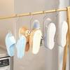 Сушилка для обуви из нержавеющей сталиУличная бытовая многофункциональная подвесная сушилка для тапочек с крючком