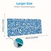 Msv Duisburg Custom Name Large Size Mouse Pad Large Gaming Table Cushion Non-slip Laptop Tablet Big Mousepad XXL Mat Mini PC Playmat With Lock edge