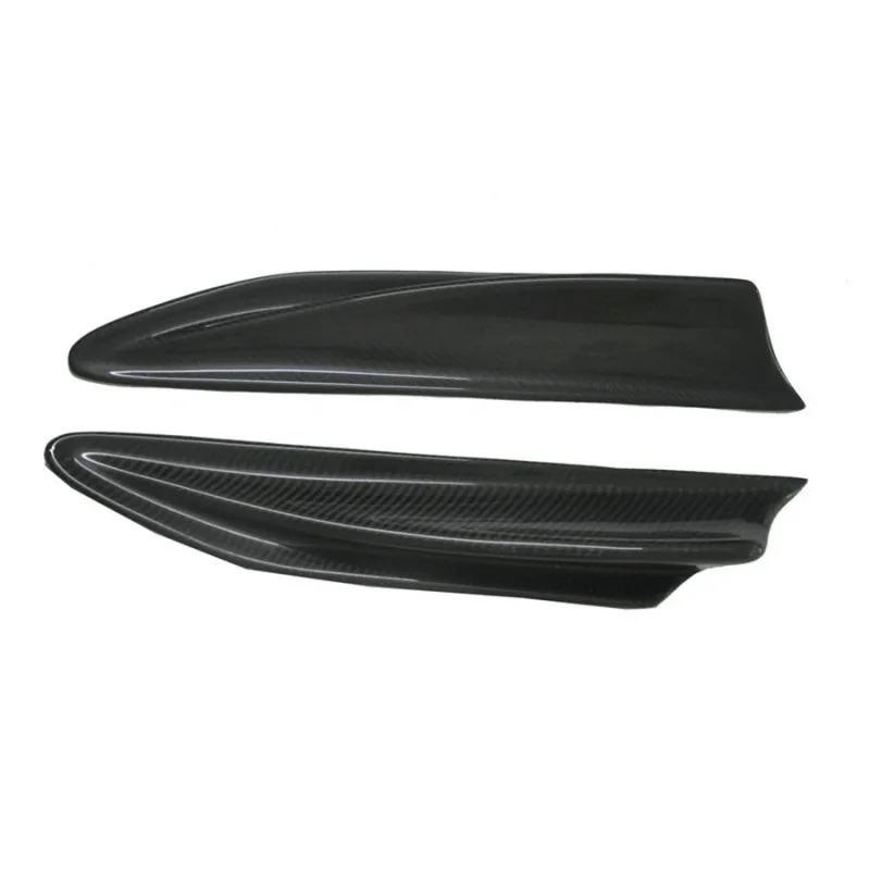 Real Carbon Fiber Side Fender Vent 3D Stickers Grille For Subaru BRZ Toyota 86