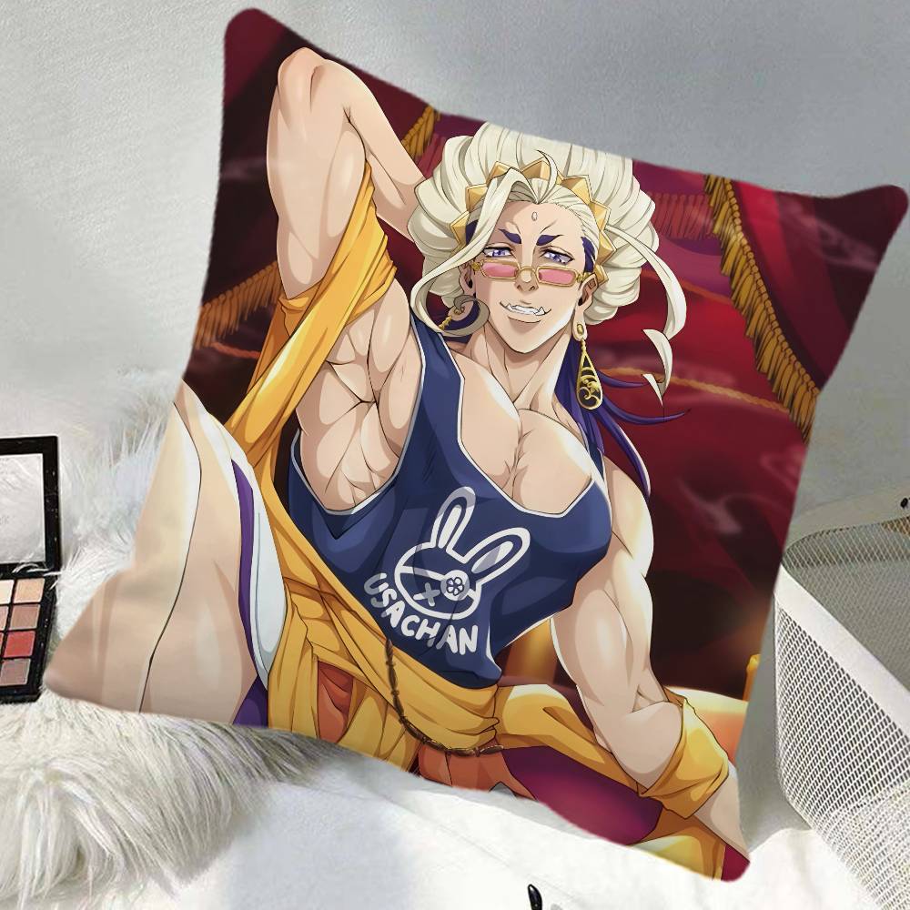 Anime Record Of Ragnarok Buddha Pillow Case Square Pillow Bedroom Sofa Leisure Comfort Cushion Car Home Decoration