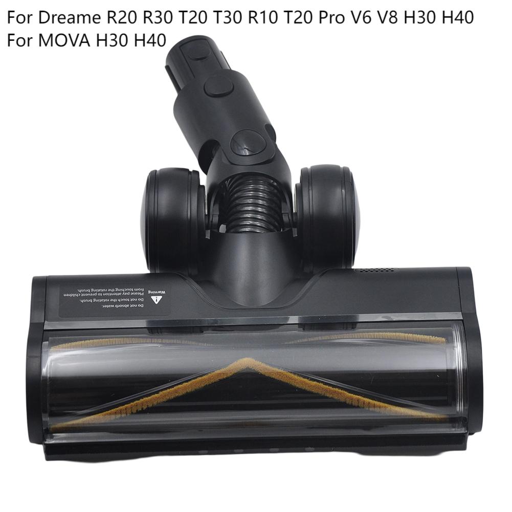 Для Dreame R20 R30 T20 T30 Сборка щетки для ковра с роликовой щеткой Запчасти Аксессуары для пылесоса Товары для дома