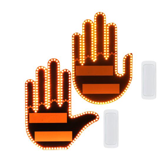 Светодиодный фонарь Car Road Mate Hand Signal с дистанционным управлением, супер яркий, регулируемый дизайн