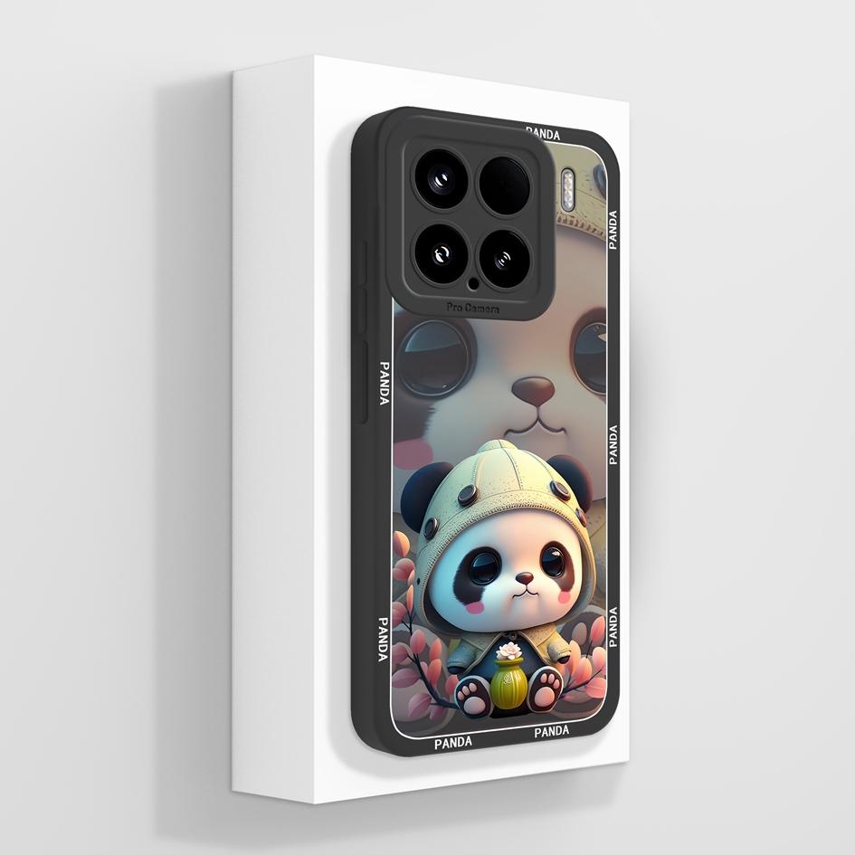 Для Xiaomi Mi 6X A2 A3 11 11i 11T 11X Lite NE чехлы для телефонов милые узоры панды кролика мягкий тонкий жидкий силиконовый противоскользящий корпус для Xiaomi Shell Capa