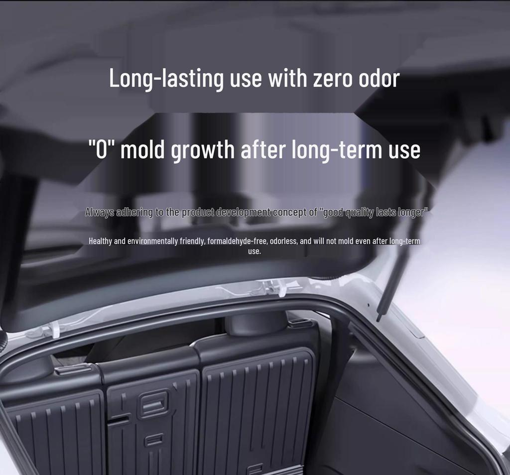 Улучшенный комплект ковриков в багажник из ТПЭ для Tesla Model Y3 - Передний и Задний багажник, Аксессуары для интерьера YL