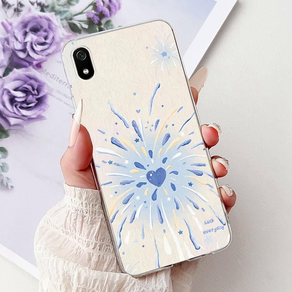 Для Xiaomi Redmi 7A Чехол Redmi7 Роскошный Модный Расписной Чехол Мягкий Силиконовый Чехол для Телефона Для Xiaomi Redmi 7 7A Redmi7A Fundas Coque