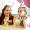 Reusable Straw Drinking Eyeglasses PVC Creativity Toy Novely Loop Straws  Party